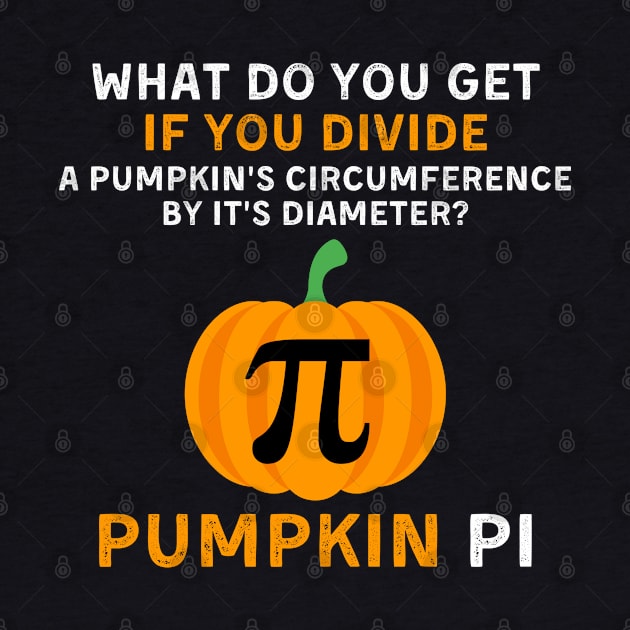 Funny Halloween Costume Math Teacher Pumpkin PI Men Adult by deafcrafts